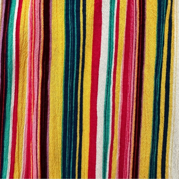 Jessica Simpson Sleeveless Halter top, White Smoke with Torrid Stripe, Size S - Picture 10 of 12